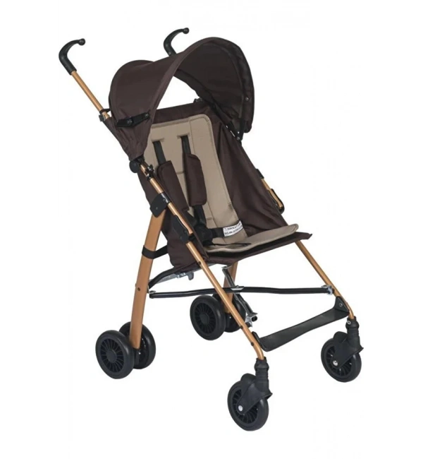 Babyklas Miccho Pratik Katlanabilir Baston Bebek Arabası | Kahve