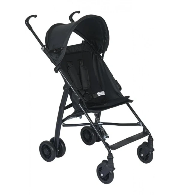 Babyklas Miccho Pratik Katlanabilir Baston Bebek Arabası | Siyah