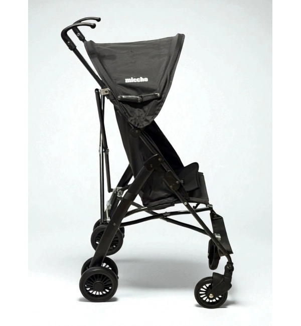 Babyklas Miccho Pratik Katlanabilir Baston Bebek Arabası | Siyah