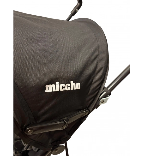 Babyklas Miccho Pratik Katlanabilir Baston Bebek Arabası | Siyah