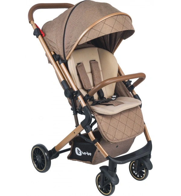 Be-Be Alpine Çift Yönlü Kabin Boy Bebek Arabası | Kahve