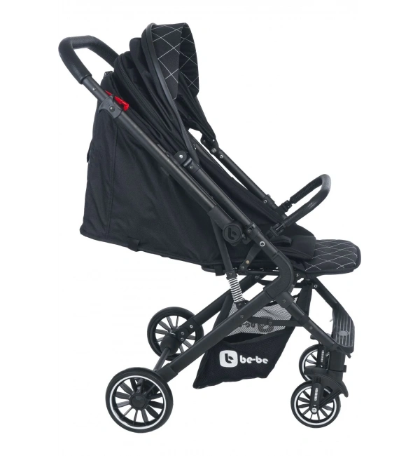 Be-Be Alpine Çift Yönlü Kabin Boy Bebek Arabası | Siyah