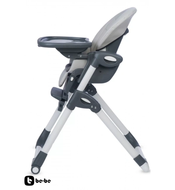 Be-Be Cozy Asansörlü Lüks Mama Sandalyesi - Gri