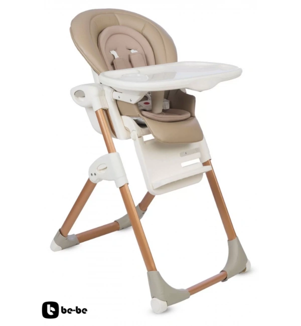 Be-Be Cozy Asansörlü Lüks Mama Sandalyesi - Kahve