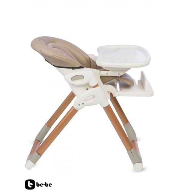 Be-Be Cozy Asansörlü Lüks Mama Sandalyesi - Kahve