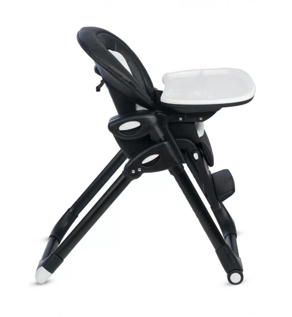 Be-Be Cozy Asansörlü Lüks Mama Sandalyesi - Siyah