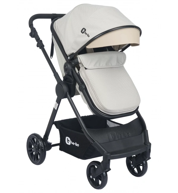 Be-Be Elegant Lux Travel Çift Yön Tam Yatış Pozisyonlu Pratik Katlanır Pusetli Bebek Arabası