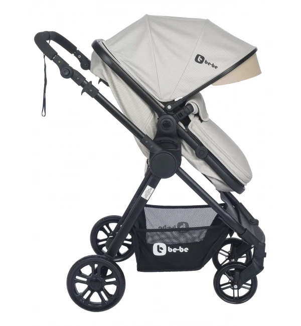 Be-Be Elegant Lux Travel Çift Yön Tam Yatış Pozisyonlu Pratik Katlanır Pusetli Bebek Arabası