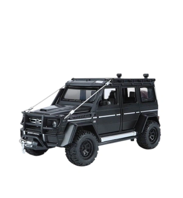 Çek Bırak Işıklı ve Sesli Off-Road Jeep Oyuncak Araba – 1:32 Ölçek, Kapılar Açılır