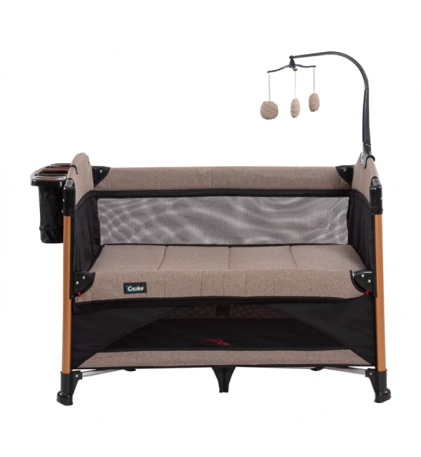 Ciciko C-1070 Jaguar Anne Yanı Park Yatak | Kahve