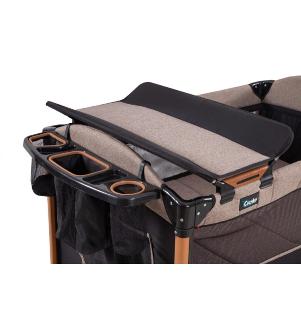 Ciciko C-1070 Jaguar Anne Yanı Park Yatak | Siyah