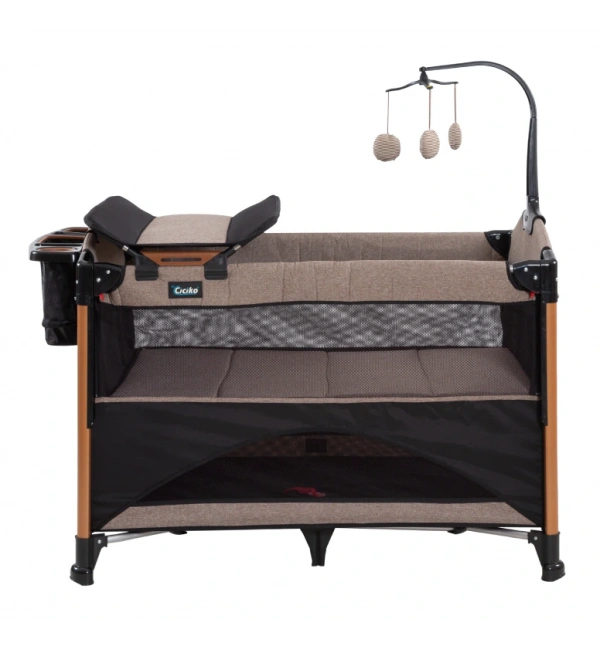 Ciciko C-1070 Jaguar Anne Yanı Park Yatak | Kahve