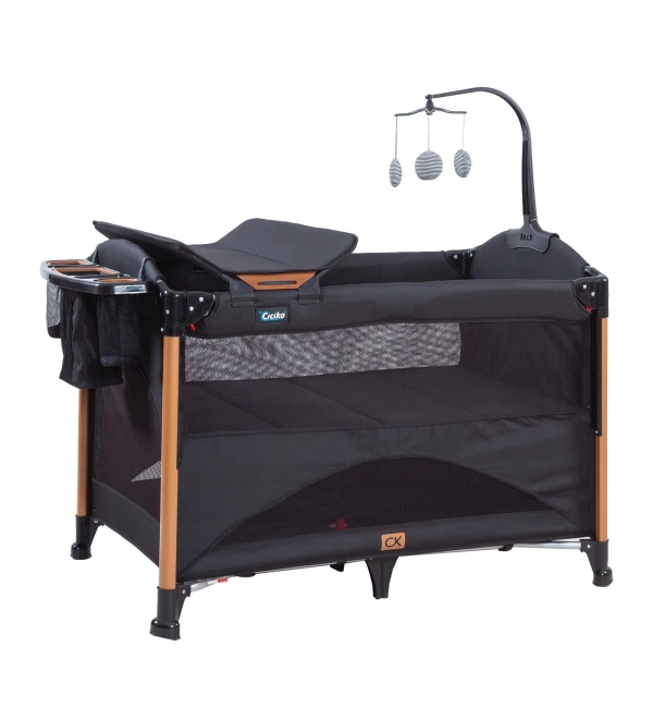 Ciciko C-1070 Jaguar Anne Yanı Park Yatak | Siyah