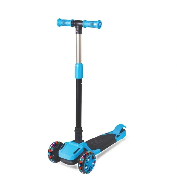 Cool Wheels Tulpar Işıklı Katlanır Scooter - Mavi
