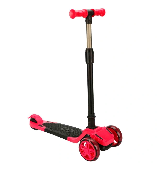 Cool Wheels Tulpar Işıklı Katlanır Scooter - Pembe
