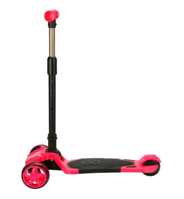 Cool Wheels Tulpar Işıklı Katlanır Scooter - Pembe