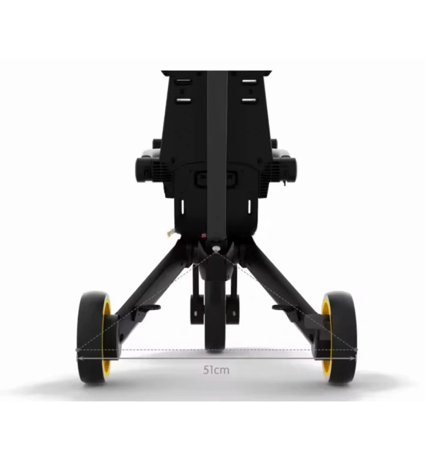 Katlanabilir Çift Yönlü Ebeveyn Kontrollü Çocuk Bisikleti | Figürlü Siyah