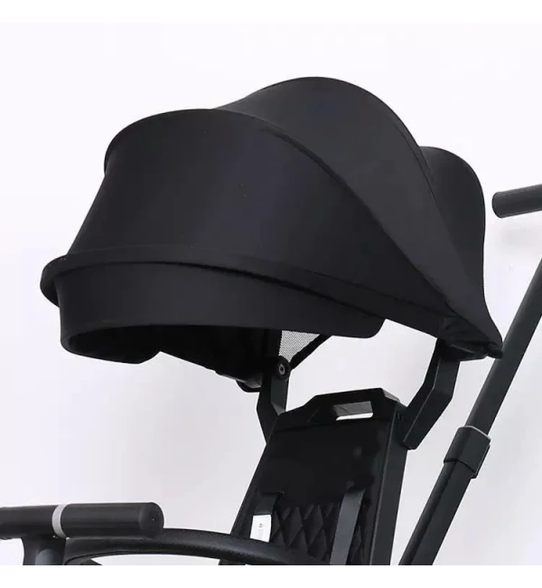 Katlanabilir Çift Yönlü Ebeveyn Kontrollü Çocuk Bisikleti | Siyah