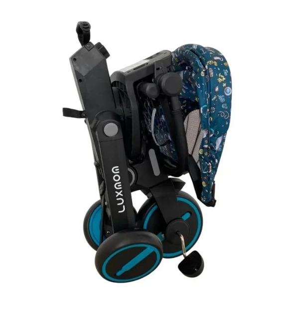 Katlanabilir Çift Yönlü Ebeveyn Kontrollü Çocuk Bisikleti | Yeşil