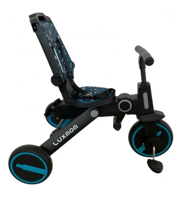 Katlanabilir Çift Yönlü Ebeveyn Kontrollü Çocuk Bisikleti | Yeşil