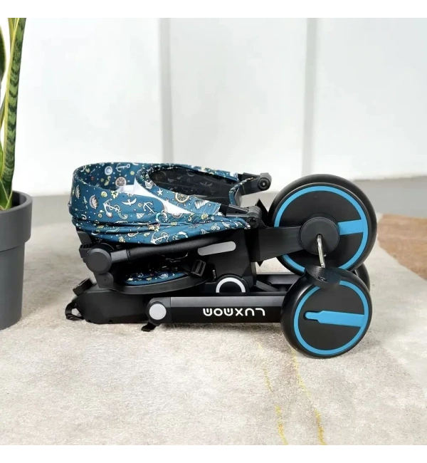 Katlanabilir Çift Yönlü Ebeveyn Kontrollü Çocuk Bisikleti | Yeşil