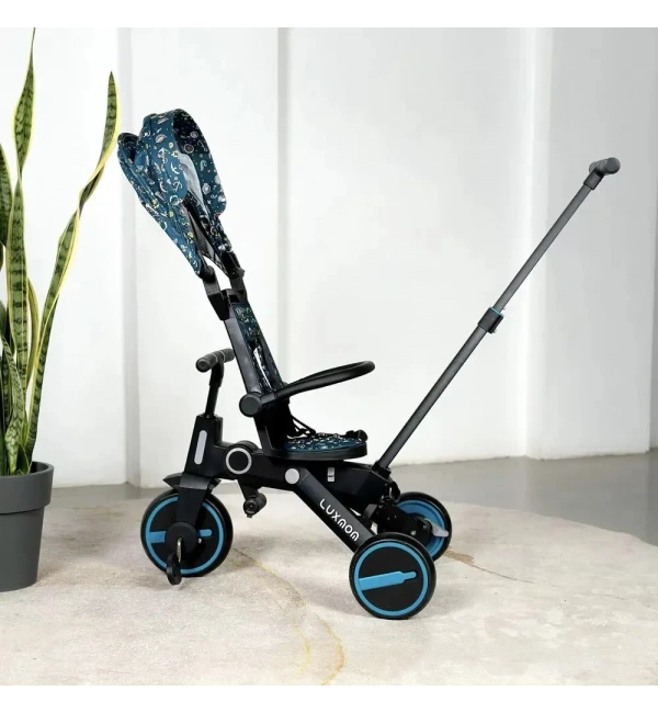 Katlanabilir Çift Yönlü Ebeveyn Kontrollü Çocuk Bisikleti | Yeşil