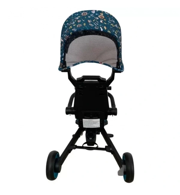 Katlanabilir Çift Yönlü Ebeveyn Kontrollü Çocuk Bisikleti | Yeşil