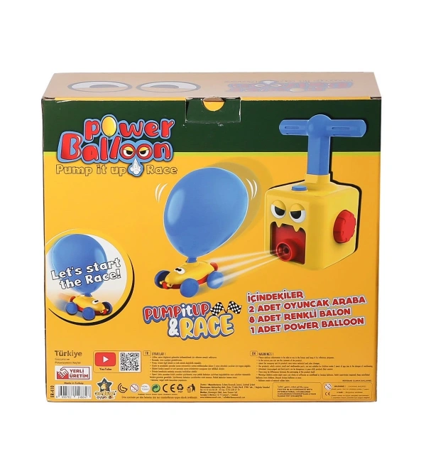 Power Balloon Power Balon Araba