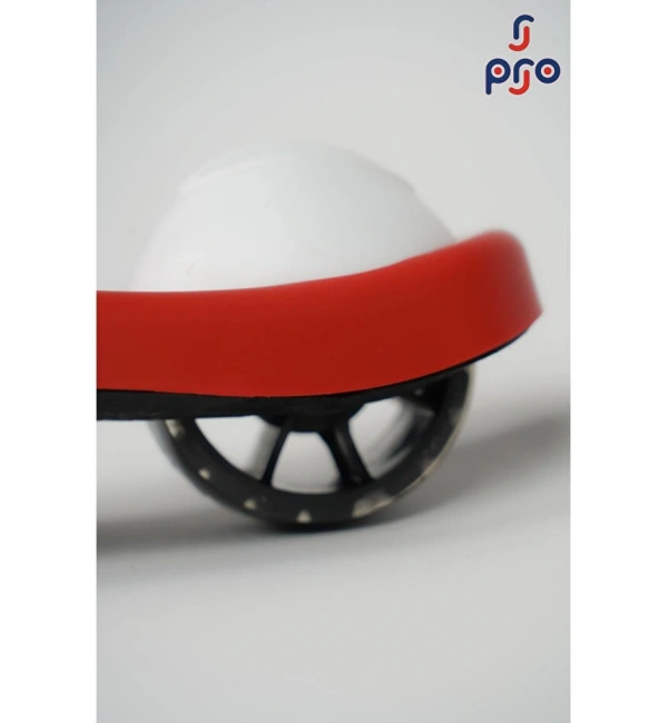 PRO Toys Işık/Ledli Üç Teker Yükseklik Ayarlanabilir ve Katlanabilir Fren Sistemli Çocuk Scooter | Kırmızı