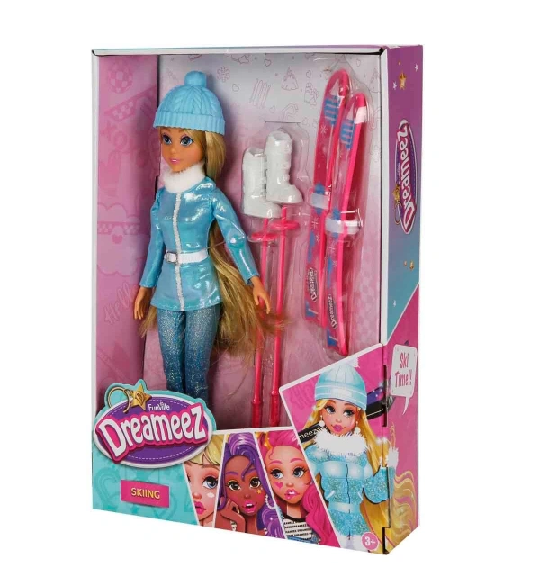 Sunman 1081030 Dreameez Bebek ve Kayak Seti