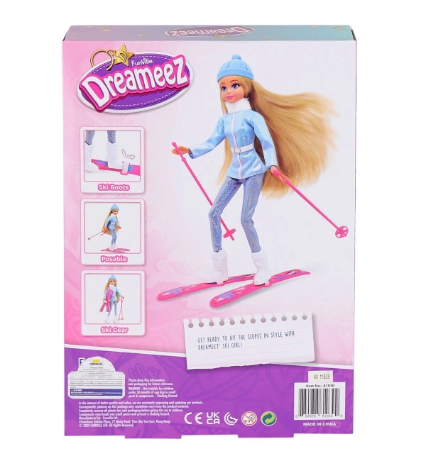 Sunman 1081030 Dreameez Bebek ve Kayak Seti