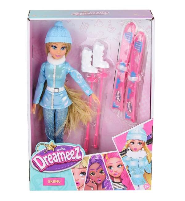 Sunman 1081030 Dreameez Bebek ve Kayak Seti