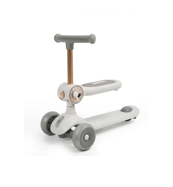 Toys Led Sesli ve Işıklı Tekerlekli Yükseklik Ayarlı Oturaklı Çocuk Scooter