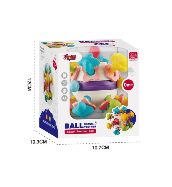 Vardem 6 in 1 Diş Kaşıyıcılı Bebek Topu