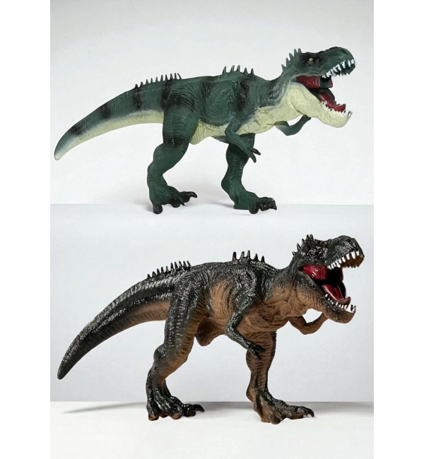 Vardem Gerçekçi 32 cm 2’li Dinozor – Ağız Hareketli Oyuncak Dinozorlar