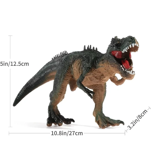 Vardem Gerçekçi 32 cm 2’li Dinozor – Ağız Hareketli Oyuncak Dinozorlar