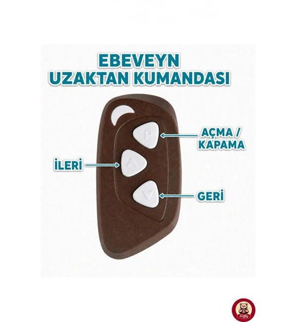 Vespera Pierro Akülü 6v Motor | Mavi