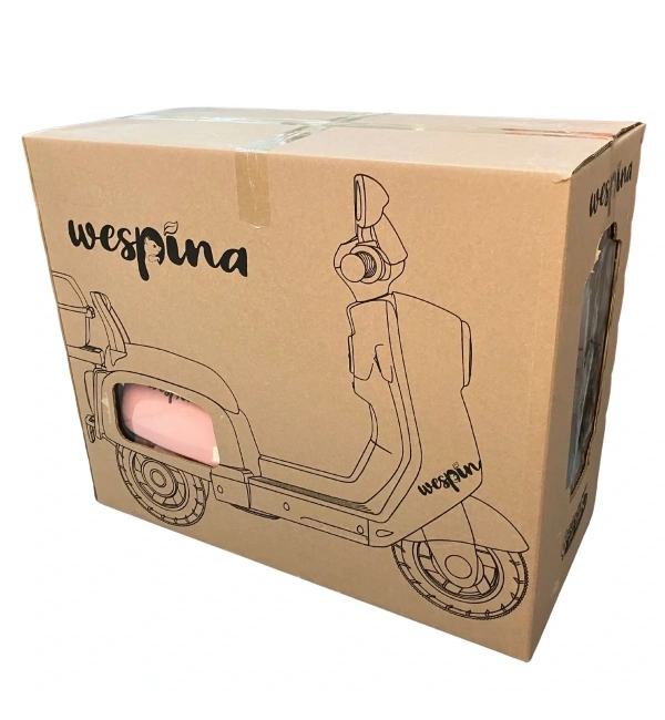 Wespina 3 Tekerlekli Kumandalı Akülü Motor 6V | Pembe