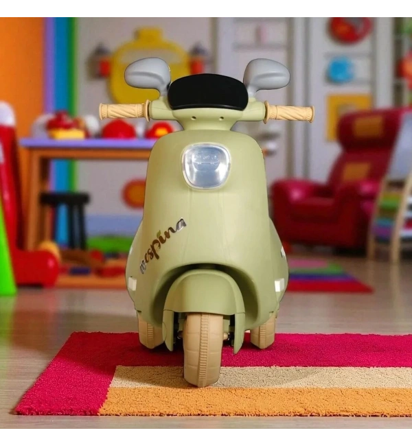 Wespina 3 Tekerlekli Kumandalı Akülü Motor 6V | Yeşil