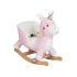 Ahşap Ayaklı Peluş Oyuncak Sallanan Unicorn