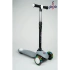 PRO Toys Işık/Ledli Üç Teker Yükseklik Ayarlanabilir ve Katlanabilir Fren Sistemli Çocuk Scooter | Gri