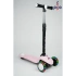 PRO Toys Işık/Ledli Üç Teker Yükseklik Ayarlanabilir ve Katlanabilir Fren Sistemli Çocuk Scooter | Pudra
