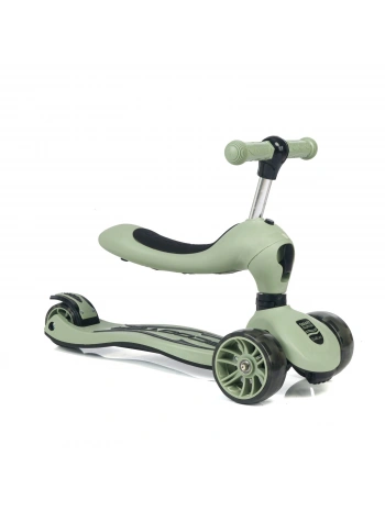 Unicare Smart Oturaklı Çocuk Scooter - Yeşil