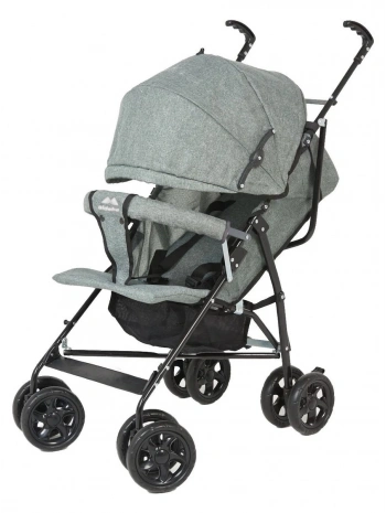 Aldeba Tam Yatar Baston Puset Bebek Arabası | Gri