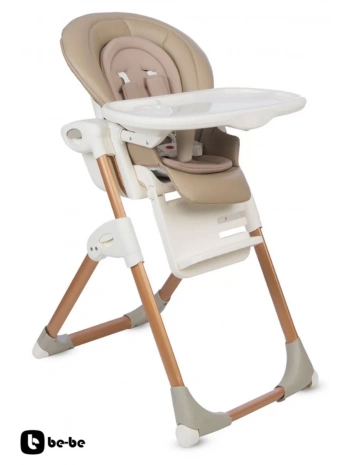 Be-Be Cozy Asansörlü Lüks Mama Sandalyesi - Kahve