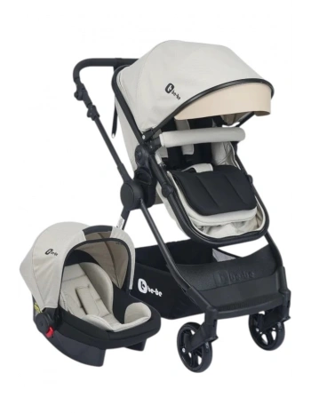 Be-Be Elegant Lux Travel Çift Yön Tam Yatış Pozisyonlu Pratik Katlanır Pusetli Bebek Arabası