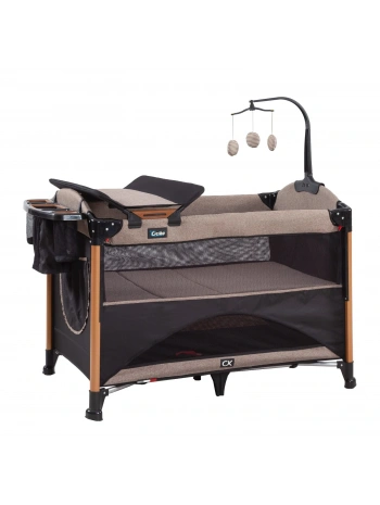 Ciciko C-1070 Jaguar Anne Yanı Park Yatak | Kahve