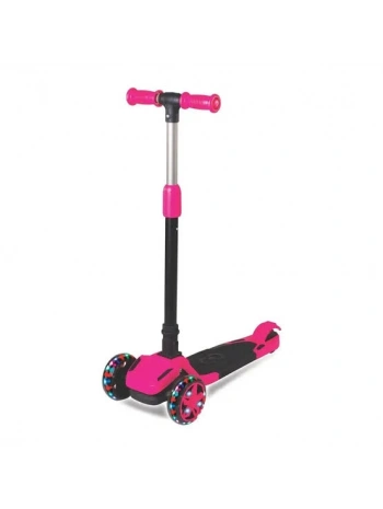 Cool Wheels Tulpar Işıklı Katlanır Scooter - Pembe