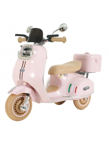 Vespera Pierro Akülü 6v Motor | Pembe