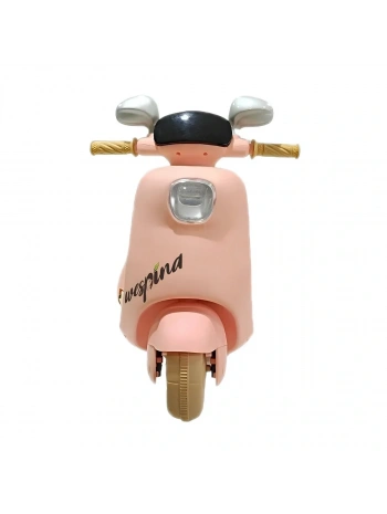 Wespina 3 Tekerlekli Kumandalı Akülü Motor 6V | Pembe